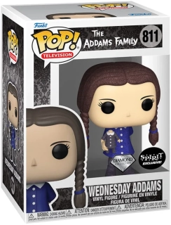 Funko POP! #811 Addams Family Wednesday Spirit Exclusive (Diamond Glitter)