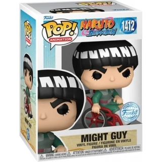 Funko POP! #1412 Animation: Naruto Shippuden - Might Guy (White Chrome) - Special Edition